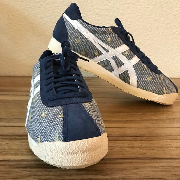 Onitsuka Tiger by Asics Shoes - Aiscs Onitsuka Tiger Corsair Blue/White/Stars Women's Size 10 Shoes Worn Once